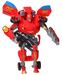 Mecha robot TRANSFORMACJA 2w1 CARS 3