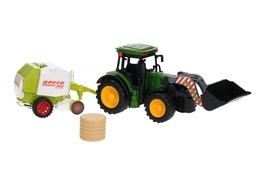 Traktor Z Maszyną Rolniczą Prasa Rolnicza Belarka 3