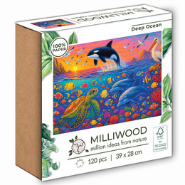 Puzzle 120 DEEP OCEAN Milliwood eko 6