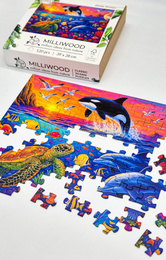Puzzle 120 DEEP OCEAN Milliwood eko 8