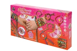 Zestaw koraliki do nawlekania DIY Do Wykonania Branzoletek Z Uśmiechniętą buźką 5