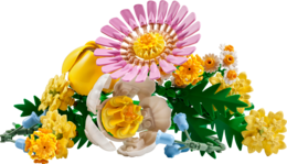 Klocki LEGO Icons Mały słoneczny bukiet 3
