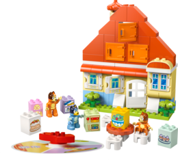 Klocki LEGO DUPLO Dom rodzinny Blue z grą pamięciową 3