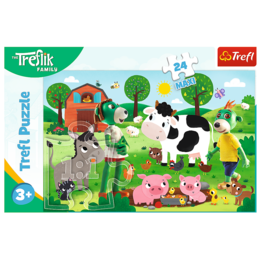 Puzzle 24 Maxi Trefliki na wsi 3