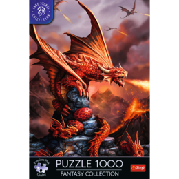 Puzzle 1000 Ognisty Smok Premium Plus Quality 3