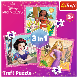 Puzzle 3w1 Piękne kwiaty 5