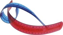 Linijka elastyczna PVC PCW 30cm Fun&Joy 2