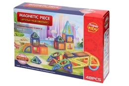 Klocki magnetyczne przestrzenne 3D 6