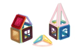 Klocki magnetyczne przestrzenne 3D 2