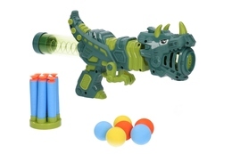 Pistolet na miękkie piłki WYRZUTNIA DINOZAUR 2