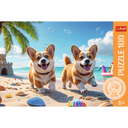 Puzzle 100 Corgi - piesek 3