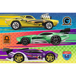 Puzzle 60 Hot Wheels wyścig 2