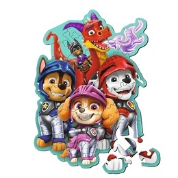 Puzzle 50 drewniane Przygody z Psim Patrolem 2