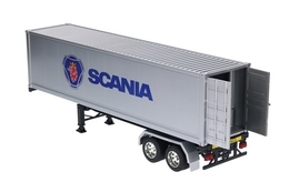 Auto TIR SCANIA z naczepą 1:32 ciągnik siodłowy, model metalowy WELLY 5