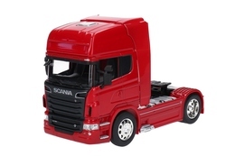 Auto TIR SCANIA z naczepą 1:32 ciągnik siodłowy, model metalowy WELLY 6