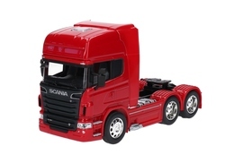 Ciągnik siodłowy SCANIA V8 R370 TIR model metalowy WELLY 1:32 4