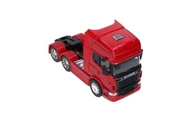 Ciągnik siodłowy SCANIA V8 R370 TIR model metalowy WELLY 1:32 3