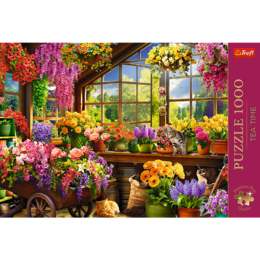 Puzzle 1000 Tea Time: Przygotowania do wiosny Premium Plus Quality 3