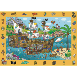 Puzzle 100 Spy Guy - Statek piracki 2
