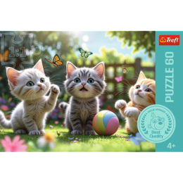 Puzzle 60 Trzy kociaki 3