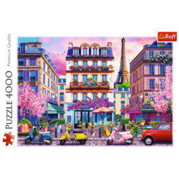 Puzzle 4000 Wiosna w Paryżu 3