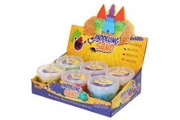 Magiczny kinetyczny PIASEK modeling sand - wiaderko 400g 6