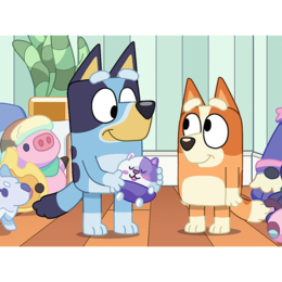 Puzzle 30 Z Bluey zawsze jest wesoło 2
