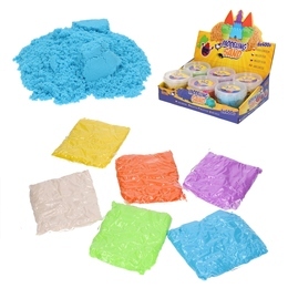 Magiczny kinetyczny PIASEK modeling sand - wiaderko 400g 5