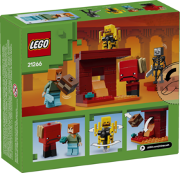 Klocki Lego Minecraft Pustynny patrol złosadników 2