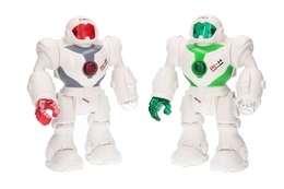 Robot chodzi, świeci, dźwięki KOSMICZNY WOJOWNIK 7
