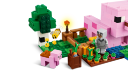 Klocki Lego Minecraft Dom prosiaczka 7