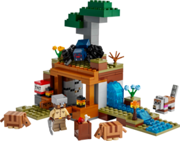 Klocki Lego Minecraft Wyprawa do pancernikowej kopalni 4