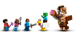 Klocki Lego Minecraft Ring w leśnym dworze 4