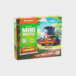 Klocki konstrukcyjne WAFLE MINI kombajn FARMER 50el 7