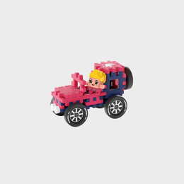 Klocki konstrukcyjne WAFLE MINI urocze ranczo FARMER 112el 2