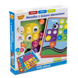 Układanka guziczkowa mozaika Smily Play 7