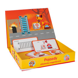 UKŁADANKA MAGNETYCZNA STRAŻ POŻARNA SMILY PLAY 6