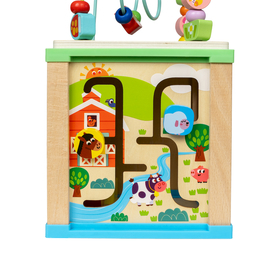 Drewniana kostka Aktywności 5w1 Smily Play 6