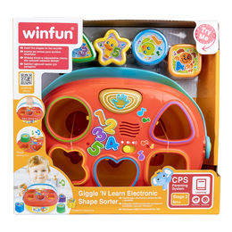 Wesoły sorter z dźwiękami światłem Smily Play 6