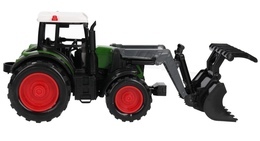 Traktor z pługiem i turem 5