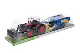 Traktor z przyczepą TUR i kopaczka do ziemniaków 6
