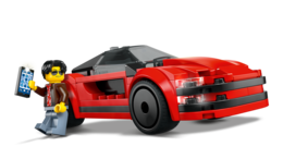 Klocki Lego CITY Czerwony samochód sportowy 4