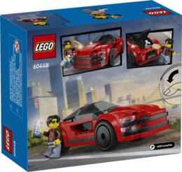 Klocki Lego CITY Czerwony samochód sportowy 2