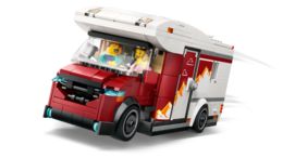 Klocki Lego CITY Wakacyjny kamper pełen przygód 4