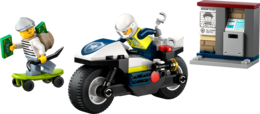 Klocki Lego CITY Pościg na motocyklu policyjnym 3