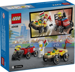 Klocki Lego CITY Zestaw wyścigówek: pizza kontra wóz strażacki 2