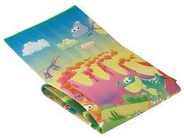 Mata DINOZAURY MEGA DUŻA 180x150cm - termiczna 2