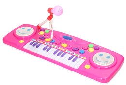 Organy, pianinko  keyboard + mikrofon 2