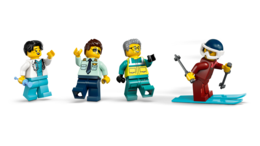Klocki Lego CITY Samolot pogotowia ratunkowego 3