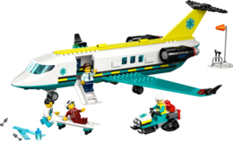 Klocki Lego CITY Samolot pogotowia ratunkowego 4